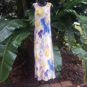 Vintage cache column dress